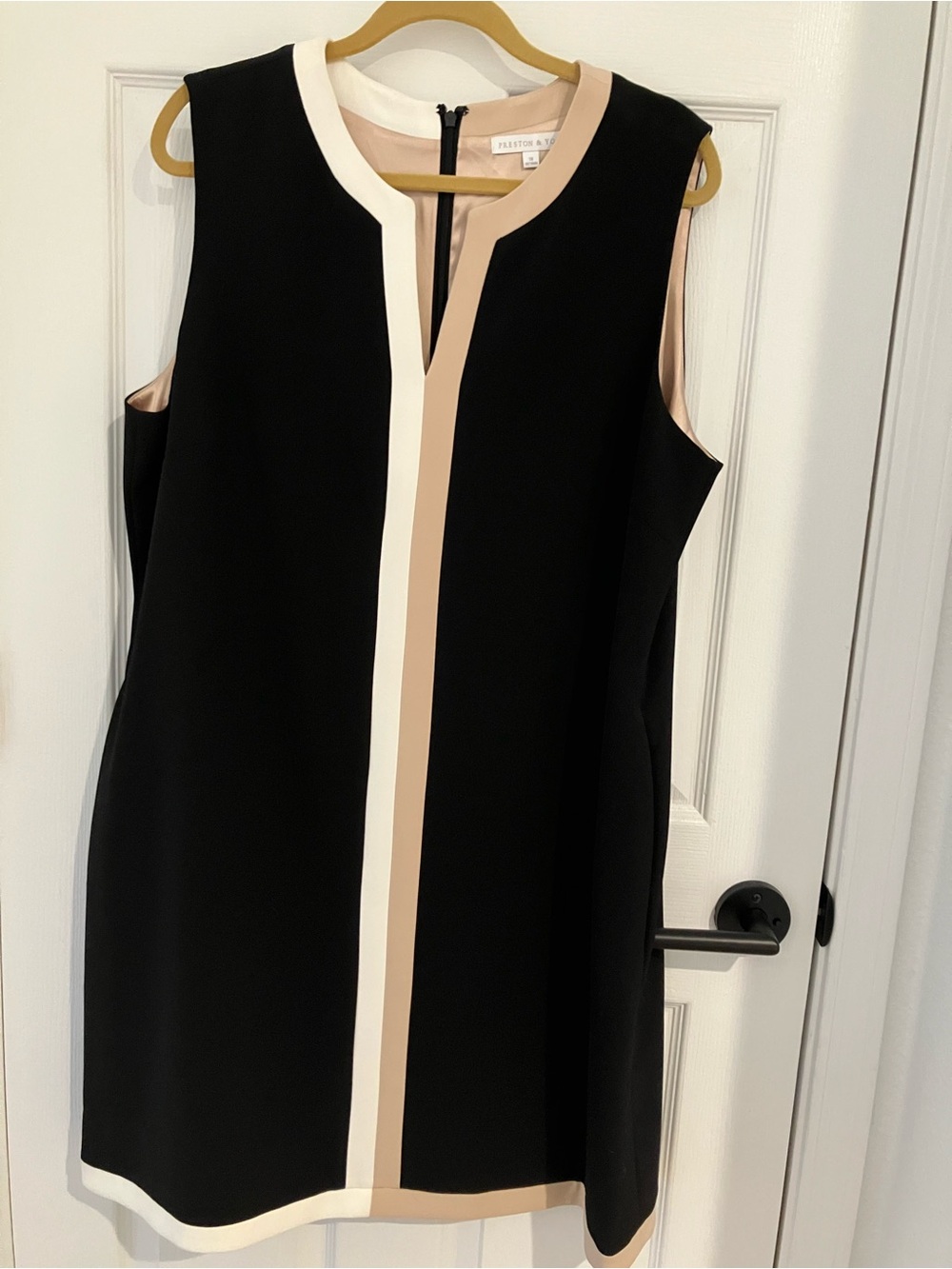 Preston & York Fallon Colorblock Shift Dress